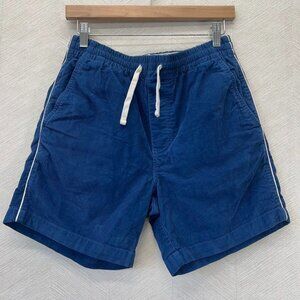 J. Crew Re-Imagined Vintage Blue Corduroy Shorts Womens Size S